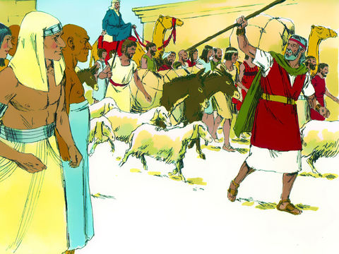 "As soon as Pharaoh set them free, the Hebrew slaves set off, in a hurry to leave Egypt." (Sweet Publishing / FreeBibleImages.org 
http://freebibleimages.org/illustrations/moses-red-sea/ Slide 1)  CC-BY-3.0 (https://creativecommons.org/licenses/by/3.0/)