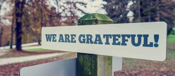 We are Grateful!