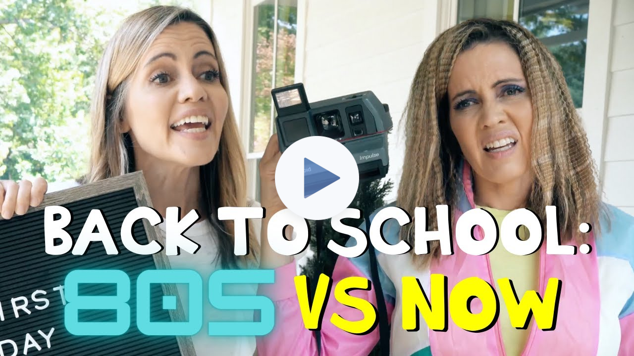 Back to School: 80s VS Now