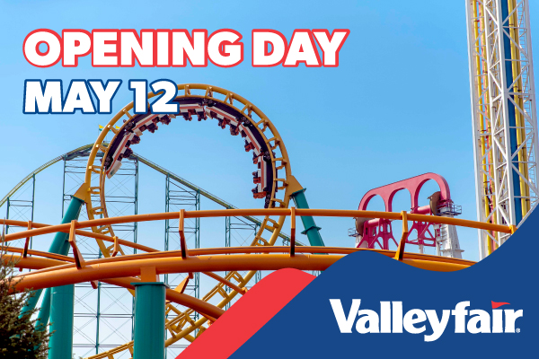 Valleyfair Open Day May 12