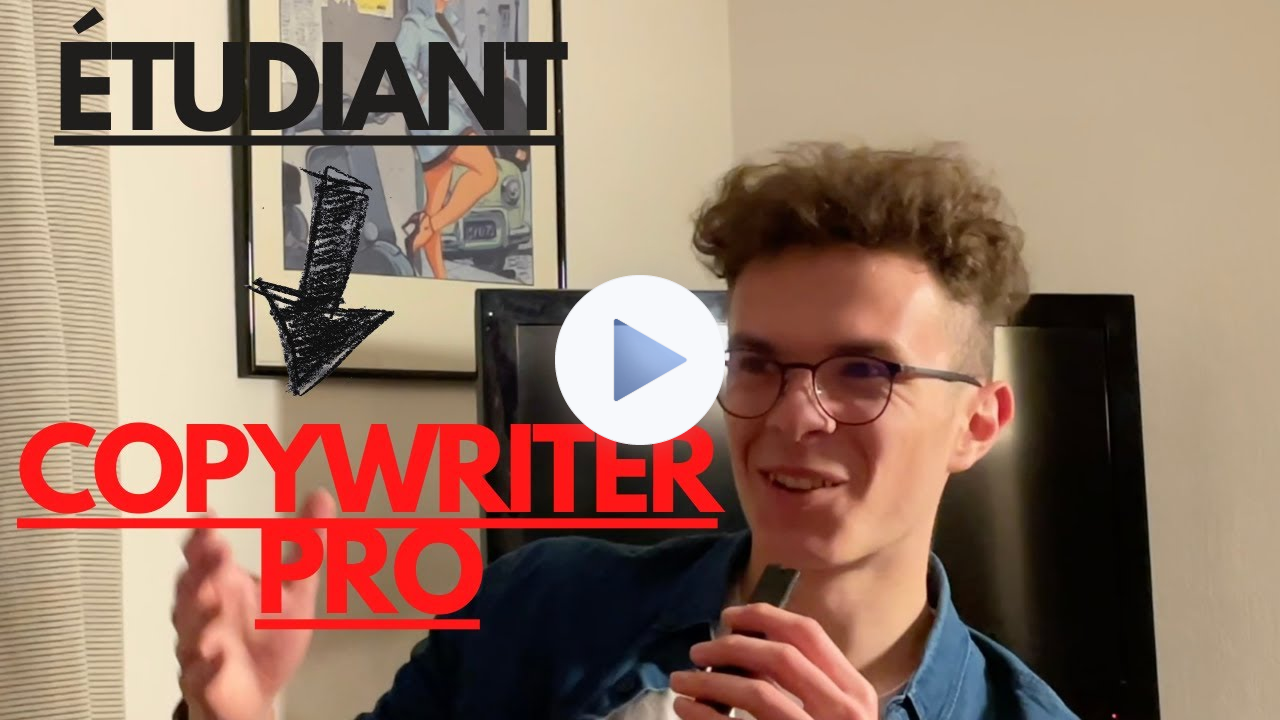 COPYWRITING : Il quitte ses études et gagne 5000€ par mois