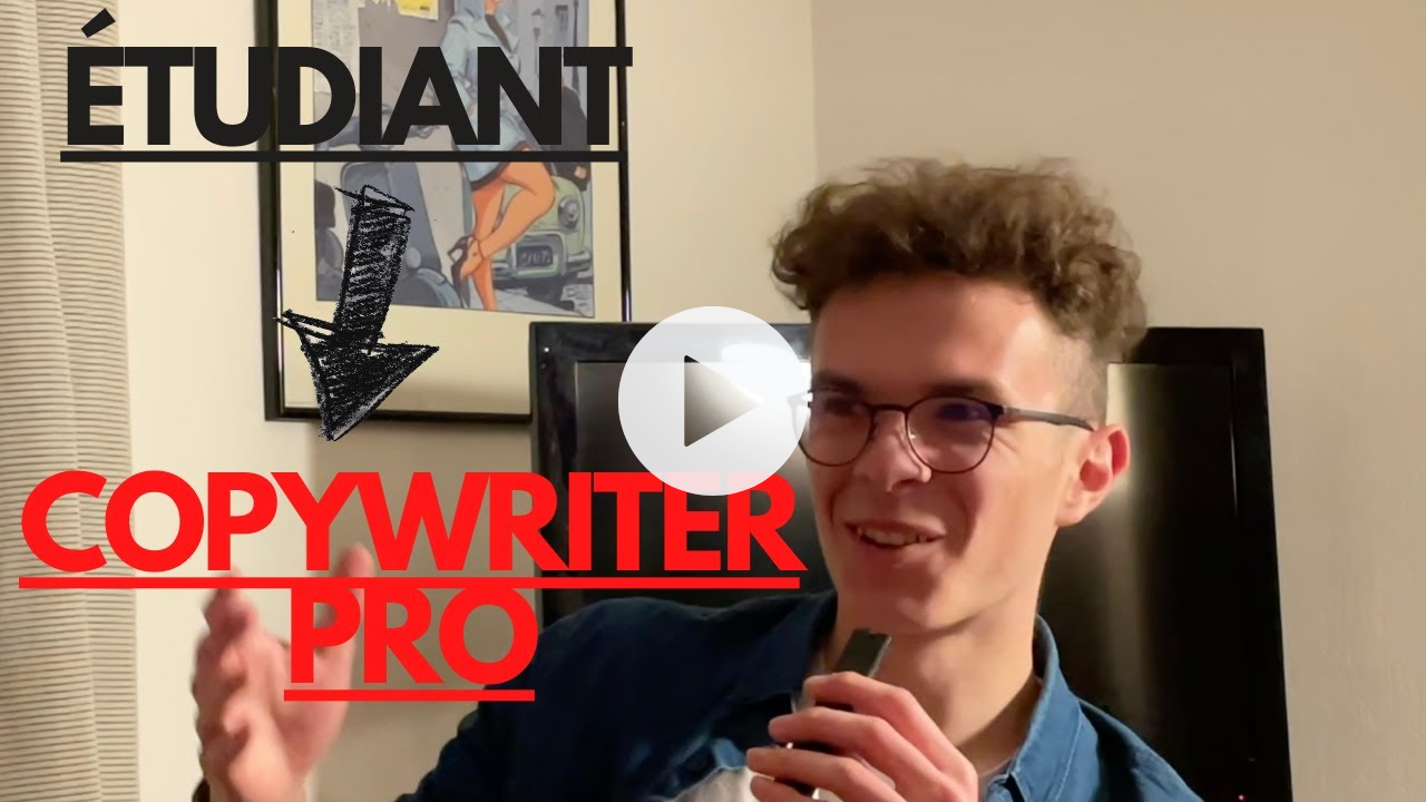 COPYWRITING : Il quitte ses études et gagne 5000€ par mois
