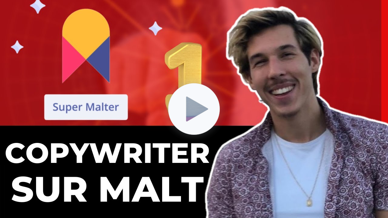 👉 Comment devenir copywriter N°1 sur Malt ?
