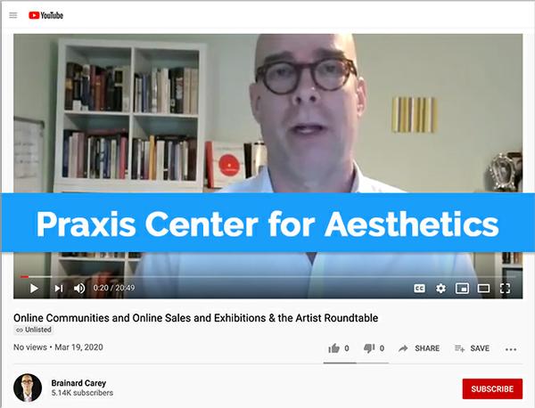 Online Communities and Online Sales and Exhibitions & the Artist Roundtable