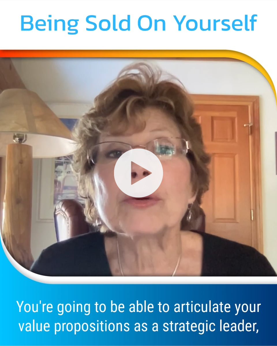 Being Sold on Yourself