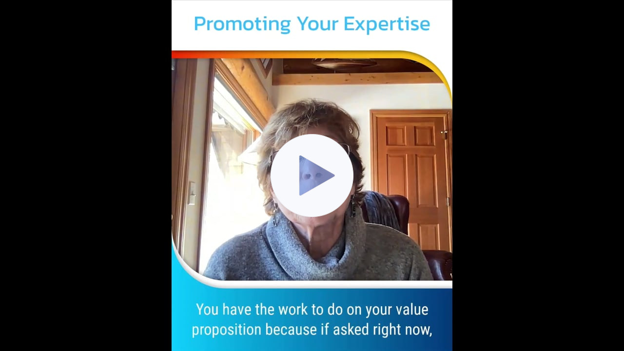 Positioning- Promoting Your Expertise