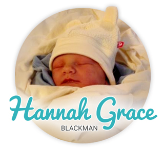 Baby Hannah Grace Blackman