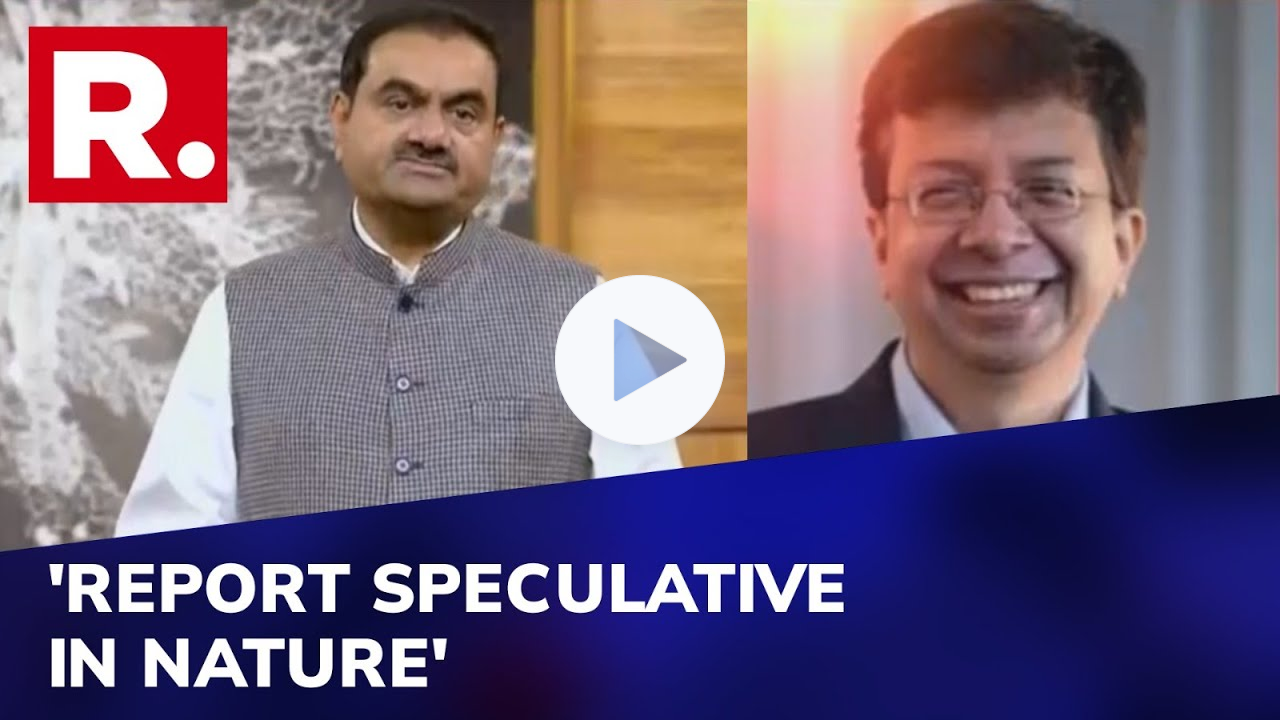 Chief Strategist Rohit Srivastava Speaks To Republic On Fitch Ratings On Adani Group companies