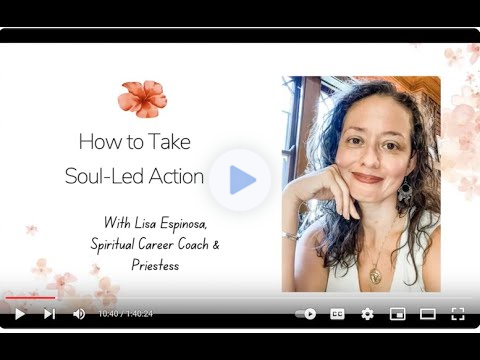 BONUS: How To Take Soul Led Action