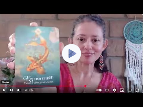 August Oracle Card Reading & Invitation