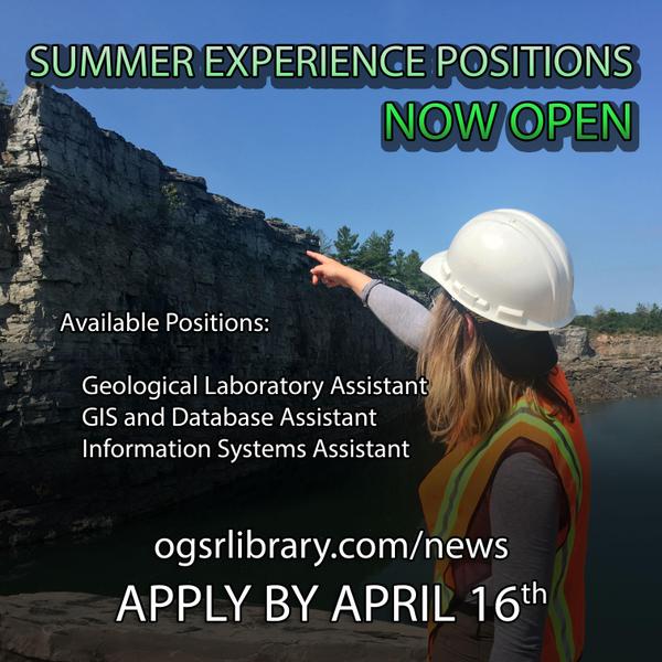 Summer Experience Positions