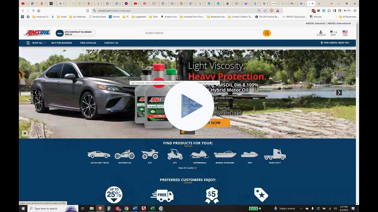 2024 08 04 AMSOIL Retailer Locator Update