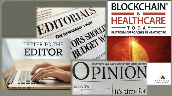 Blockchain in Healthcare Today (BHTY) invites visionary editorials on market predictions, the evolving U.S