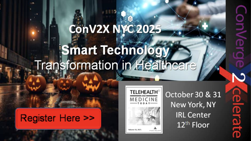 Get ready for two unforgettable days in Midtown Manhattan at ConV2X Smart Tech Transformation in Healthcare