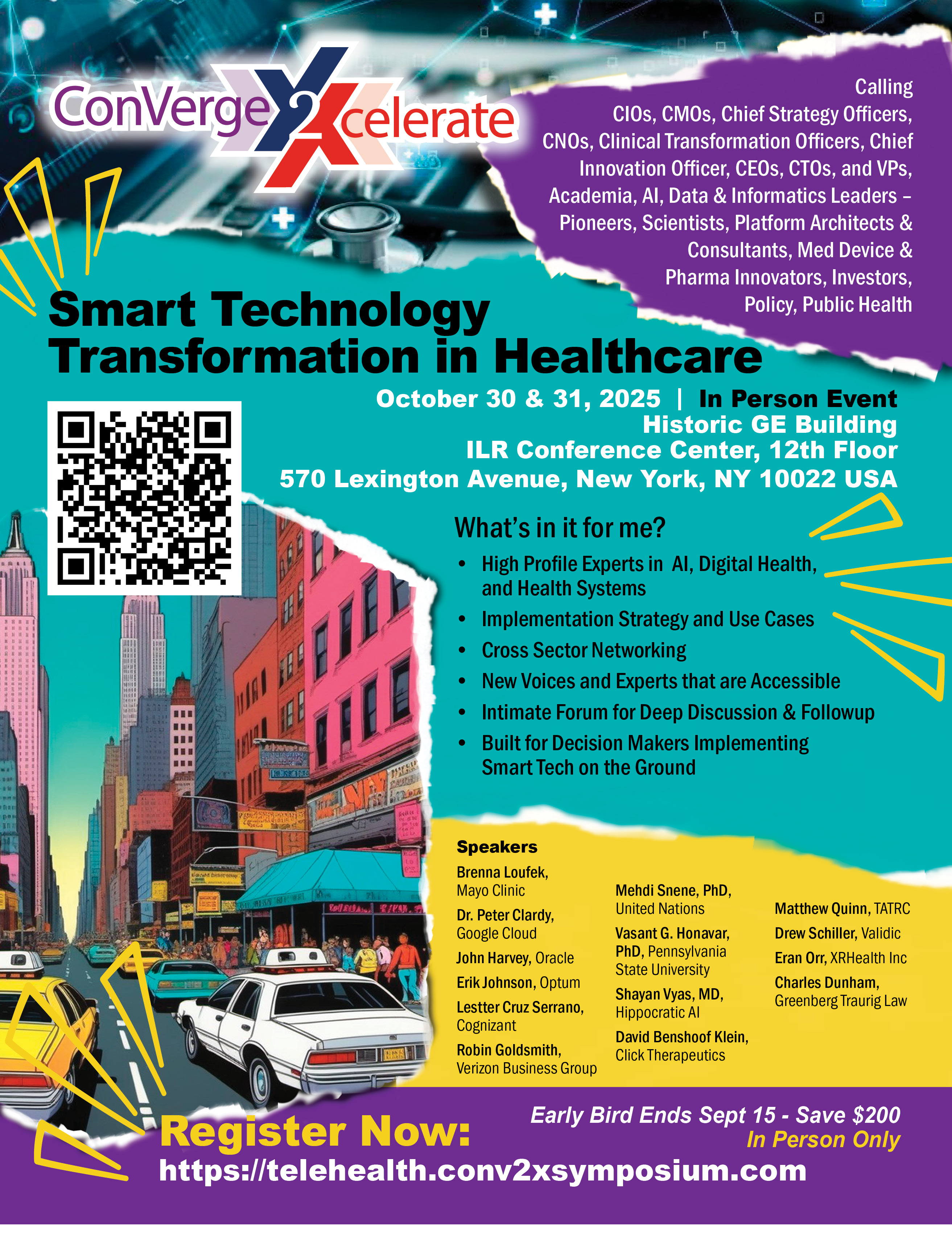 Engage with leaders driving AI, telehealth, and smart platforms transforming hospital operations