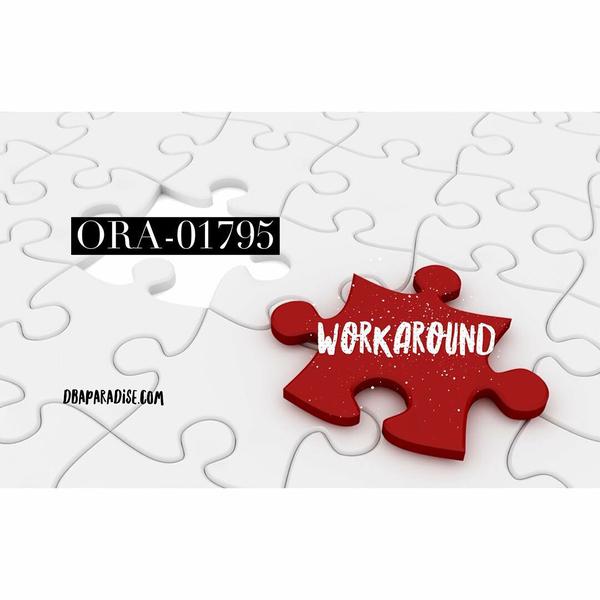 ORA-01795