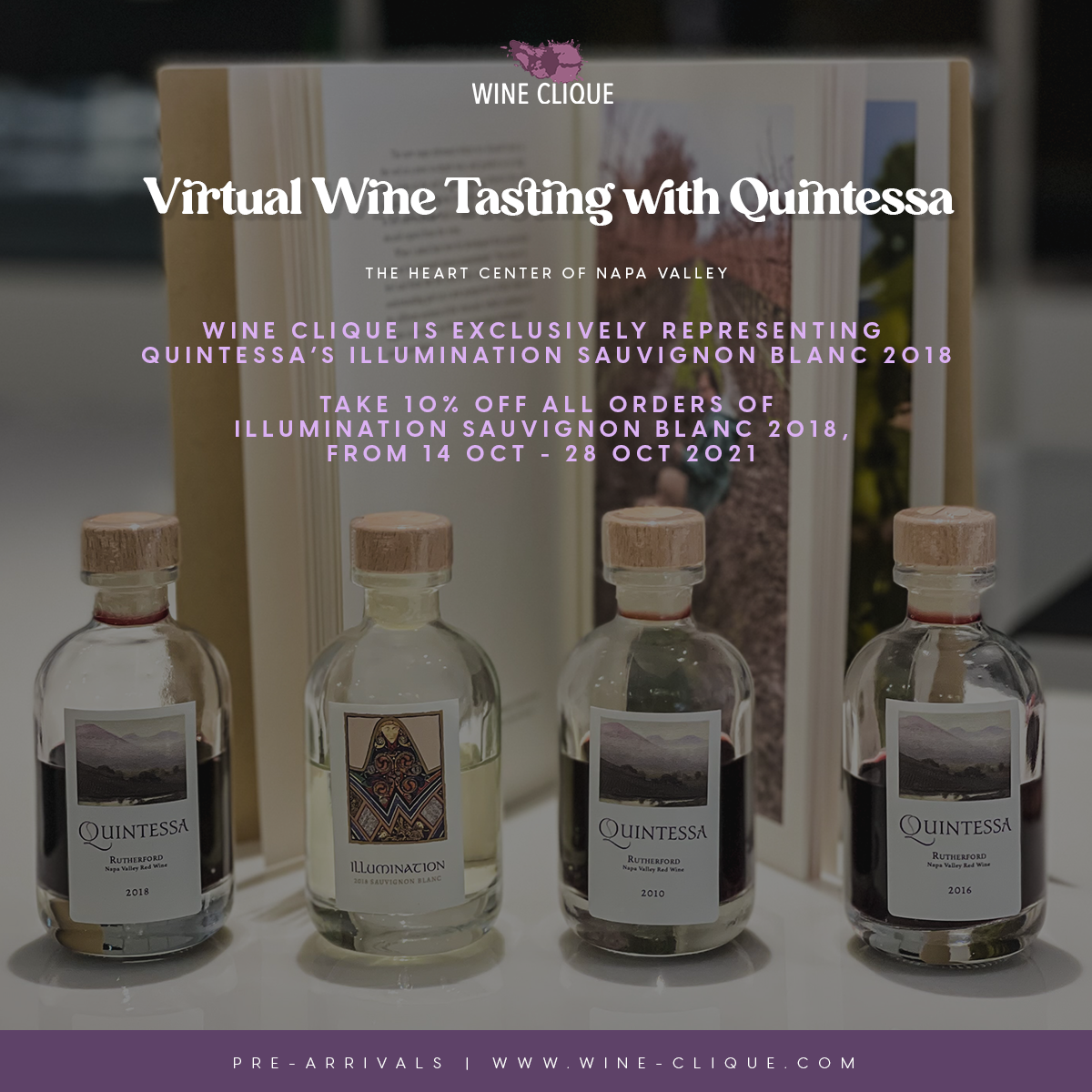 Re-cap: Virtual Wine Tasting with Quintessa
