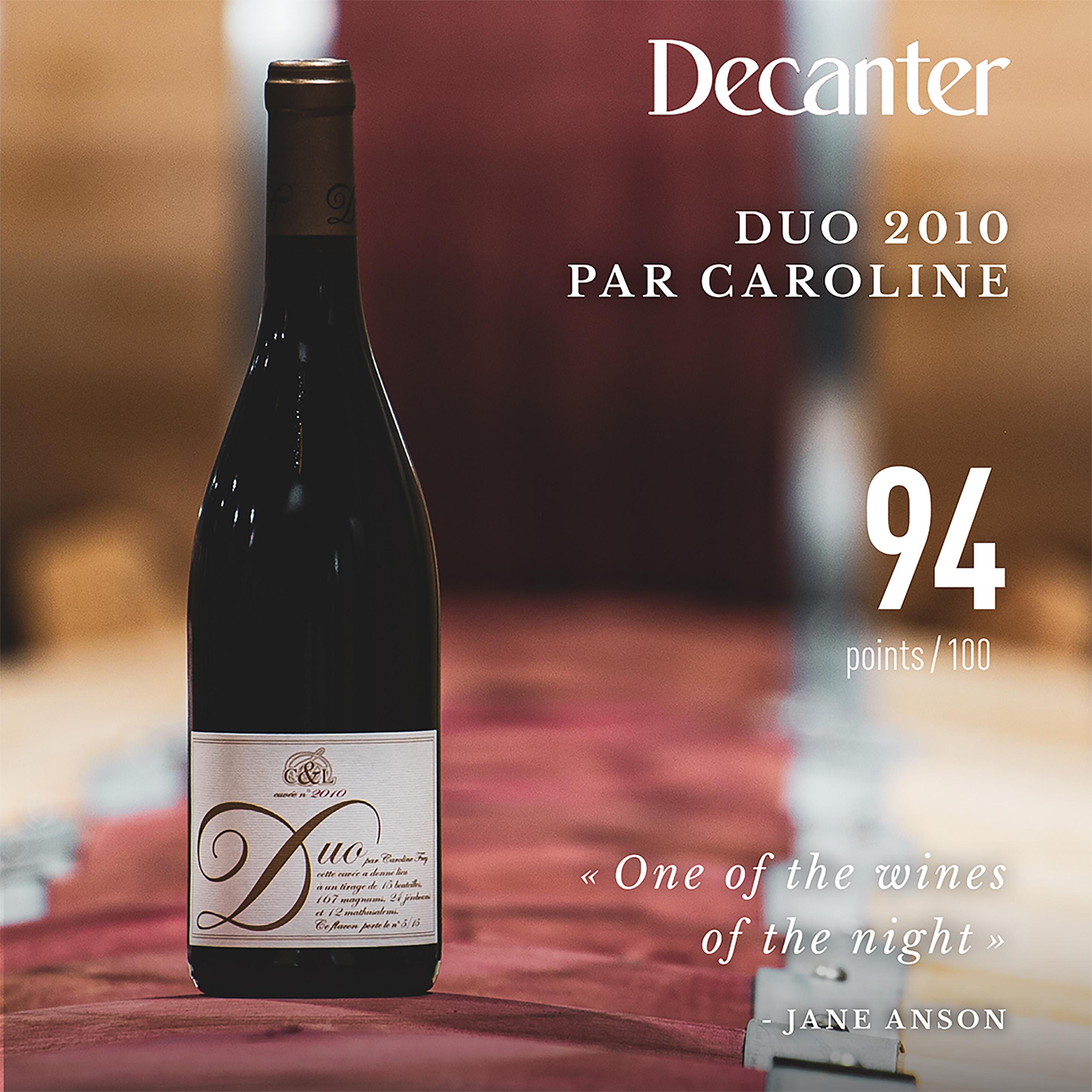 Exclusive Library Vintages: Caroline Frey "DUO"