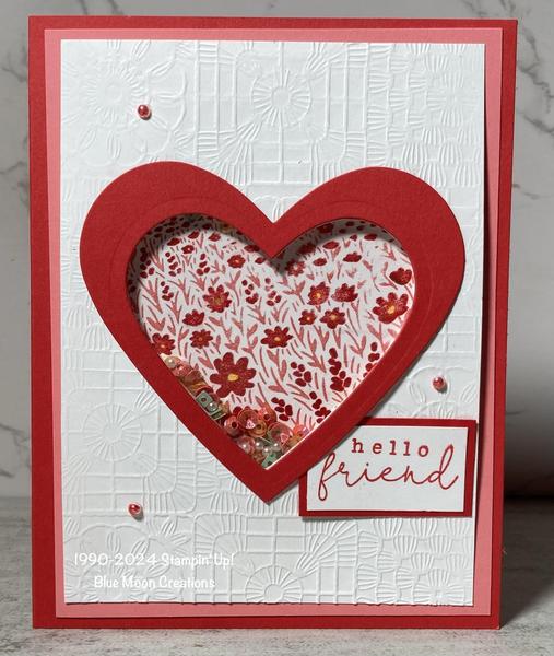 Fields in Bloom Shaker Card