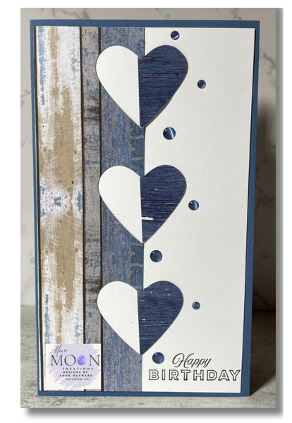 Reverse Stencil Birthday Card
