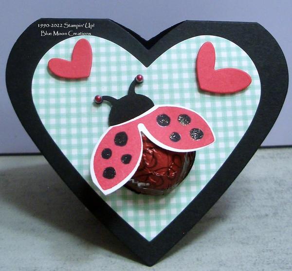 Hello Ladybug Valentine's Day card