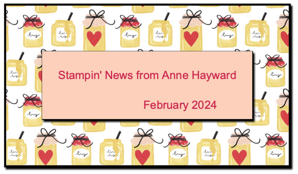 December  Stampin' News from Anne Hayward