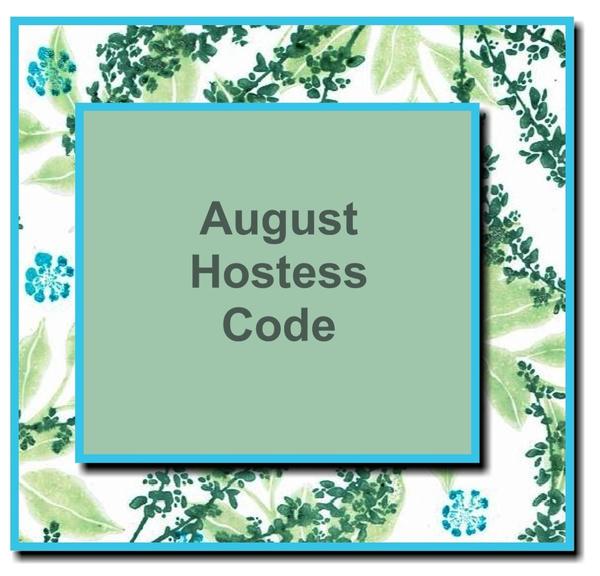 August Hostess Code