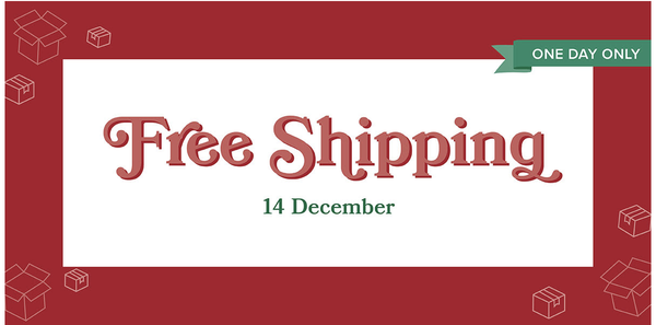 Free Shipping Dec 14