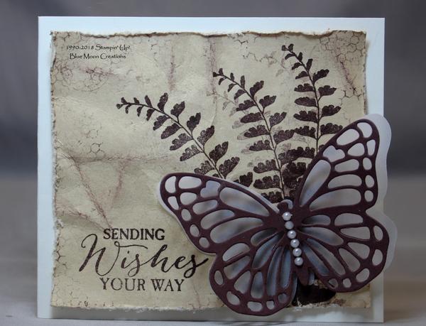 Tea Stained Antiqued Paper-Butterfly Basics