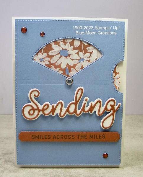 Sending Smiles Whirly Twirly Card