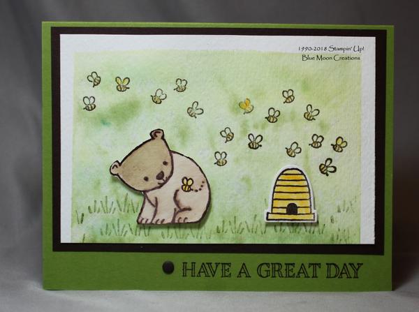 A Little Wild Cool Grass Splattered Watercolor Background