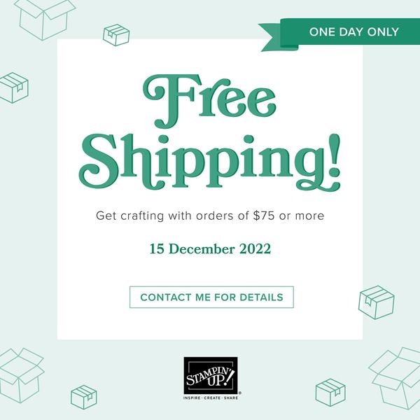 Free Shipping Decembre 15