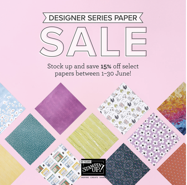Designer Series Paper Sale