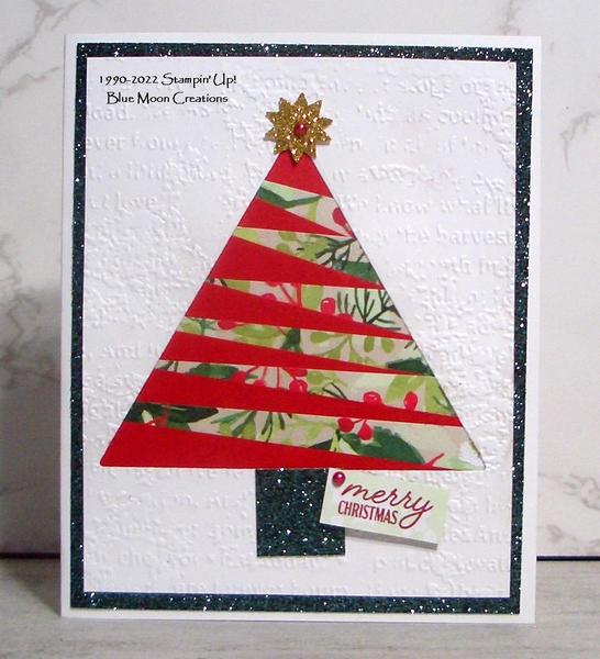 Paper Strips Christmas Tree
