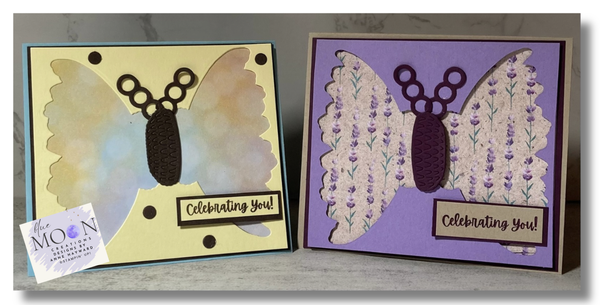 Cornflower Celebrations Stencil Butterflies
