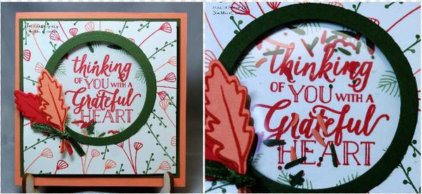 Grateful Heart Shaker Card