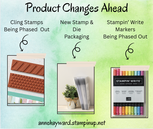 Product Changes Ahead