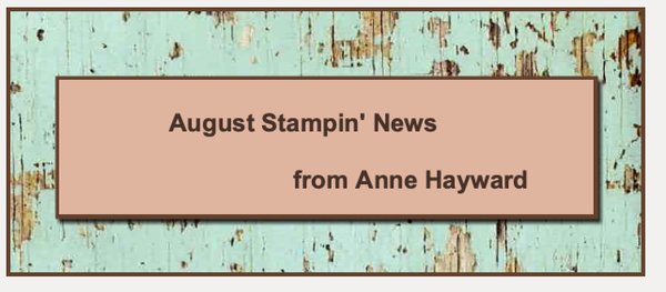 Stampin' News from Anne Hayward