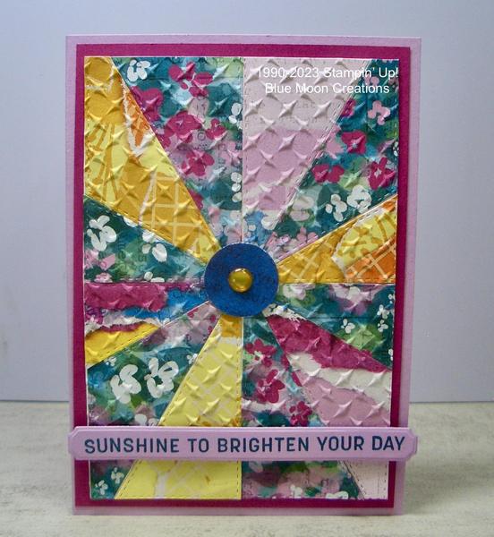 Masterfully Made Patchwork Card