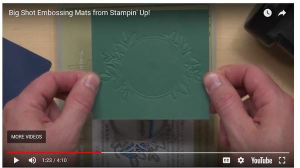 Big Shot Embossing Mats