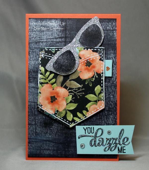 You Dazzle Me Black Denim