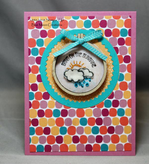 Bring on the Sunshine Embroidery