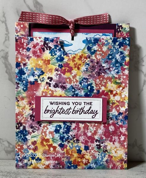 Bloom Impressions Pouch Card