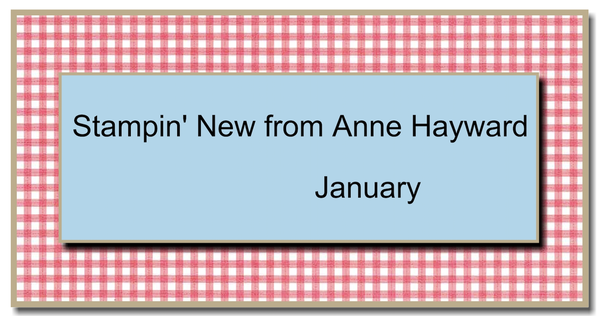 January Stampin' News from Anne Hayward