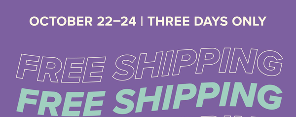 Free Shipping
