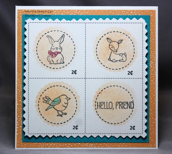 A Good Day Faux Postage