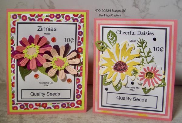 Friendship Seed Packet Cards