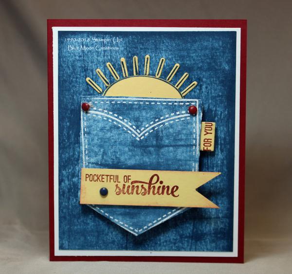 Pocketful of Sunshine Faux Denim