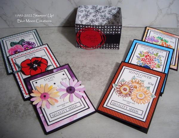 Flower Packet Seed Cards