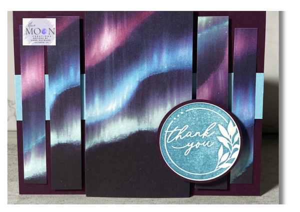 Aurora Lights 5 Panel Thank You